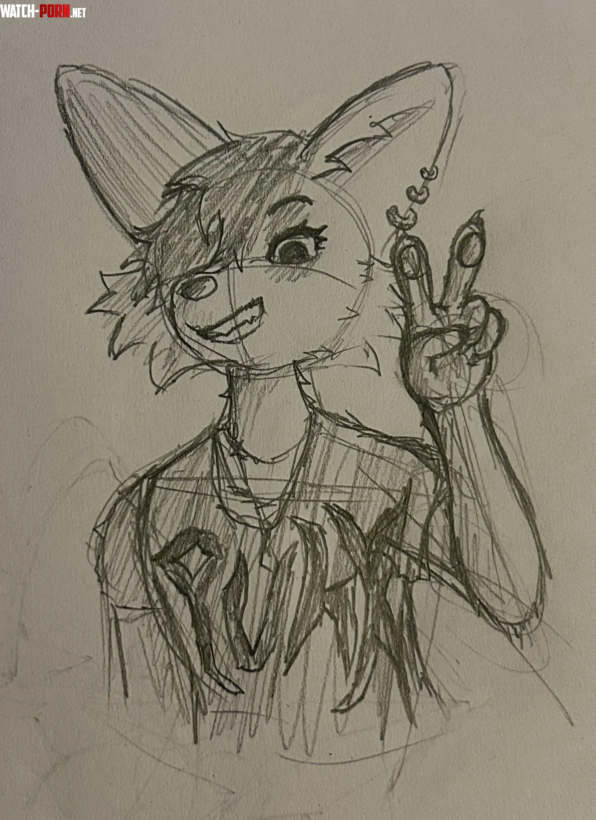 He a sketch I did hope you like by Xboxboy568