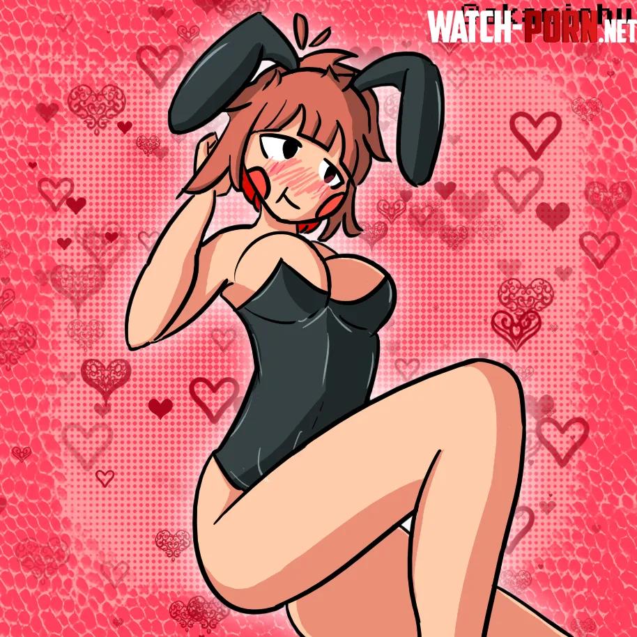 Chara  charas dressed up for easter art by me by akawichu