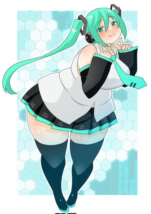 Thumbnail Explore the Aesthetics of Hatsune Miku | LafterMastr Thighdeology