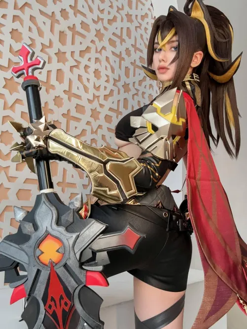 Thumbnail Dehya Genshin Impact Costume by Sonneiness - NSFWCostumes