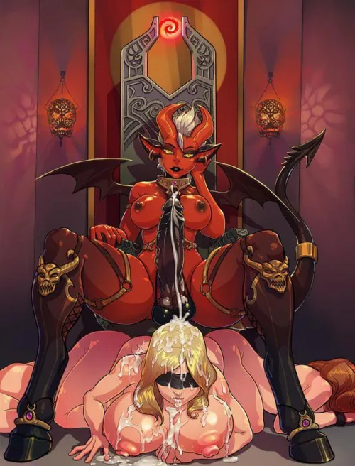 Thumbnail Confronting the Demon Queen: A Challenge by lildogggoo | MonsterGirl