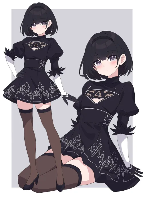 Thumbnail Discover pedoro_pedoro's 2B Cosplay Excitement in CuteTraps