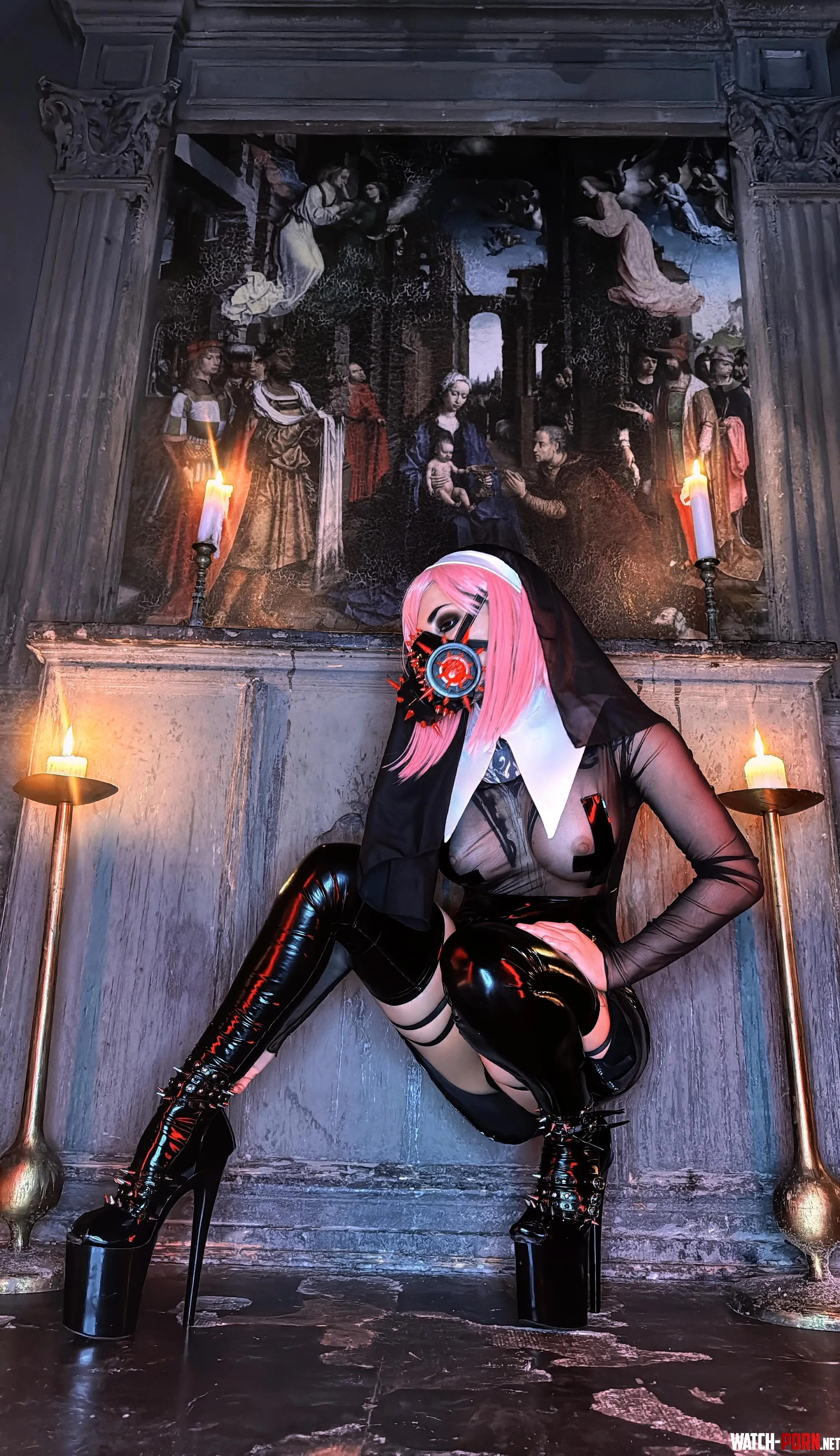Always ready to kneel and pray by Vampandbeauty