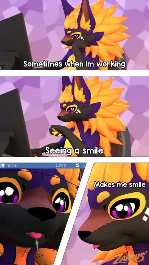 Thumbnail Characters' Smiles Bring Joy by cupboard_ in Furry