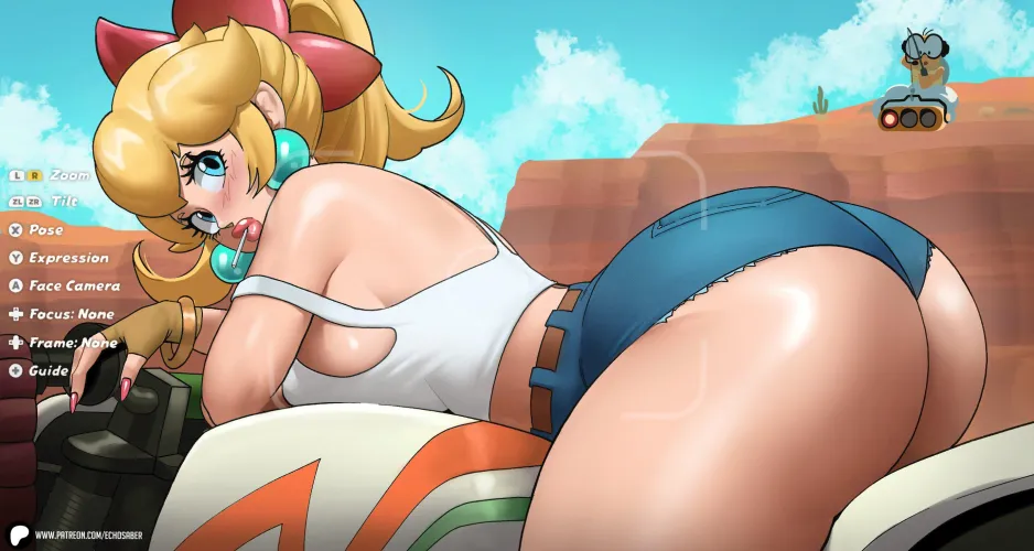 Thumbnail AnimeBooty Enthusiast EroMestre Unveils Peach in Mario Kart World
