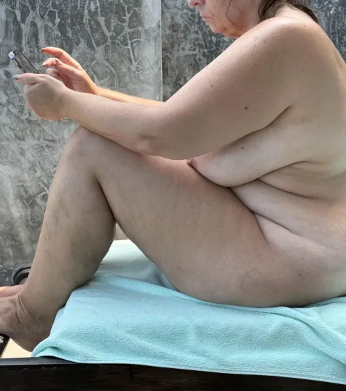 Thumbnail Gina-Gino-Ginelli69: Just Checking the News - BBWnudists Update