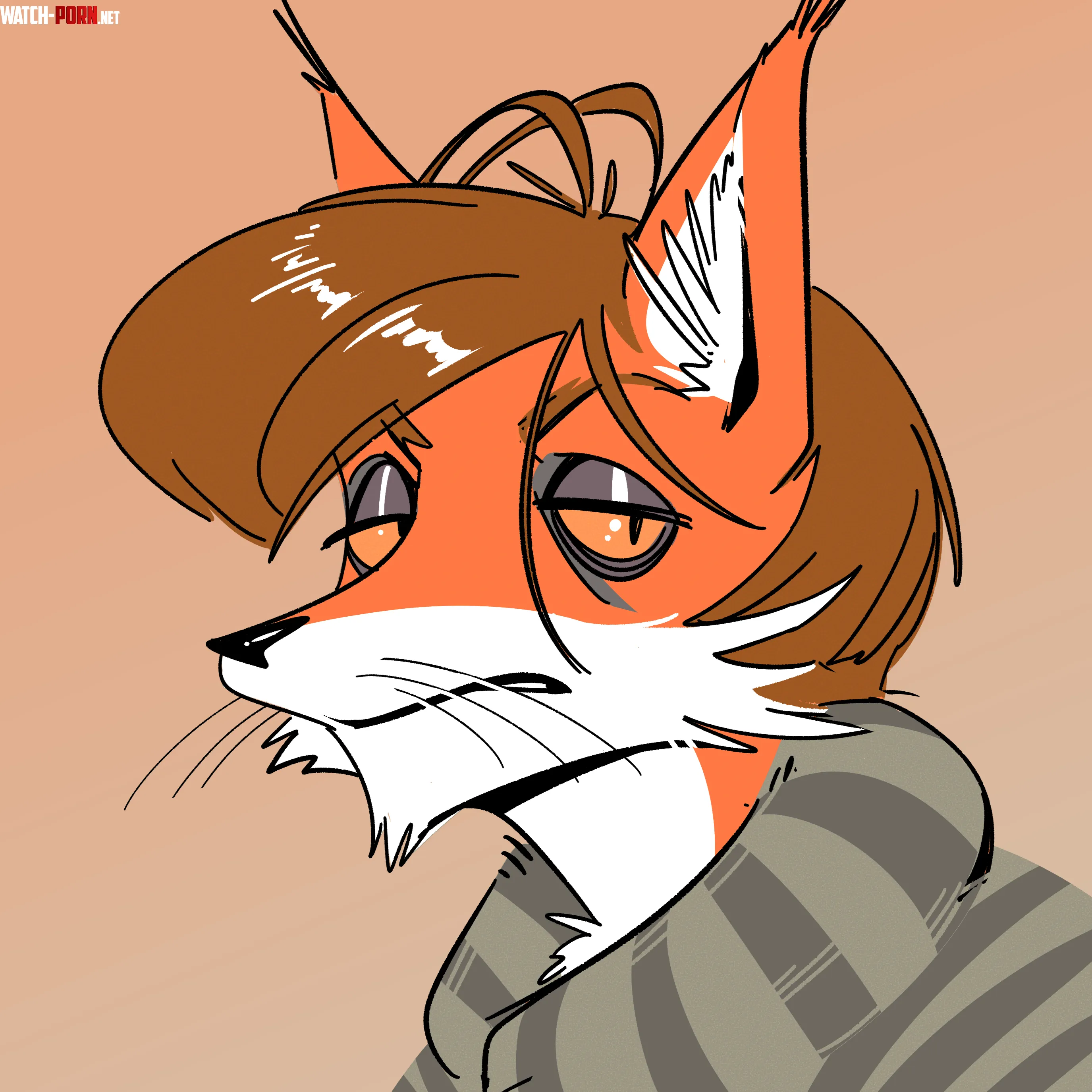 Was finally pushed to make a sona Thoughts Drawing by me by SpiderousMenace