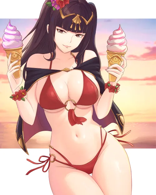 Thumbnail Bikini Tharja Fire Emblem Cosplay Analysis by Terran117