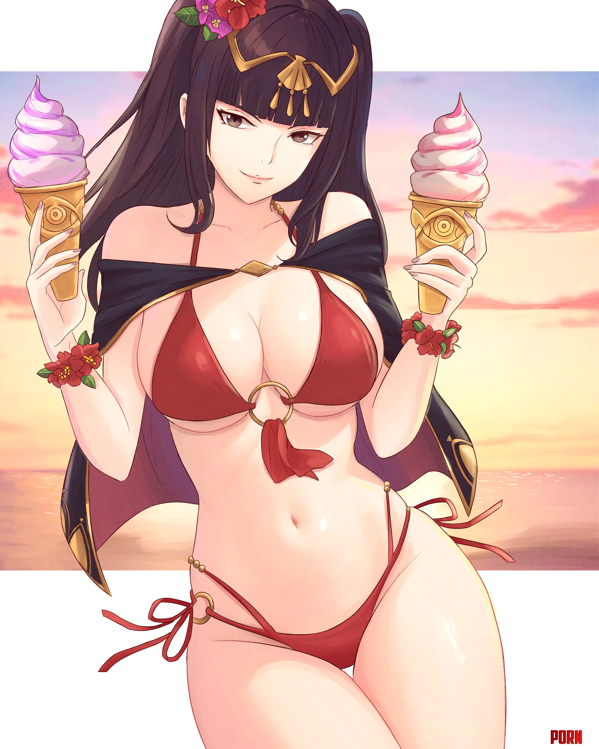 Bikini Tharja Fire Emblem by Terran117