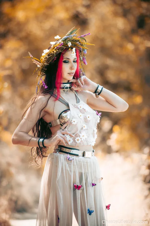 Thumbnail Chastelifestyle's Symbolism: Butterflies in Female Chastity