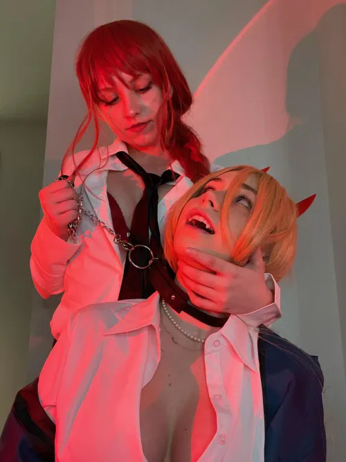 Thumbnail Powerful Cosplay Transformation: Makima keawave and Gen by No_Tax_3751