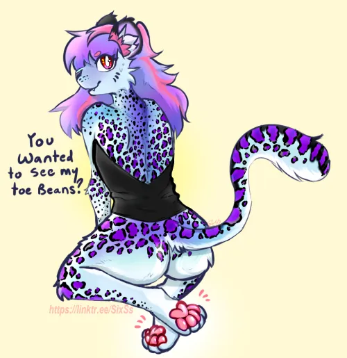 Thumbnail Discover Toe Beans Color Choices with Sixy_uwu in the Furry Community