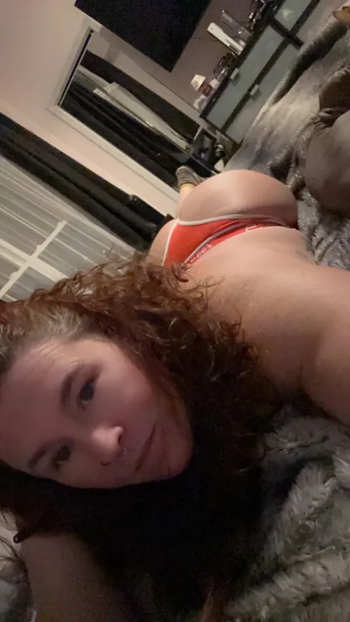 Thumbnail Red Lingerie Beauty: It Looks Good On, Even Better Off - angel-alexander-143