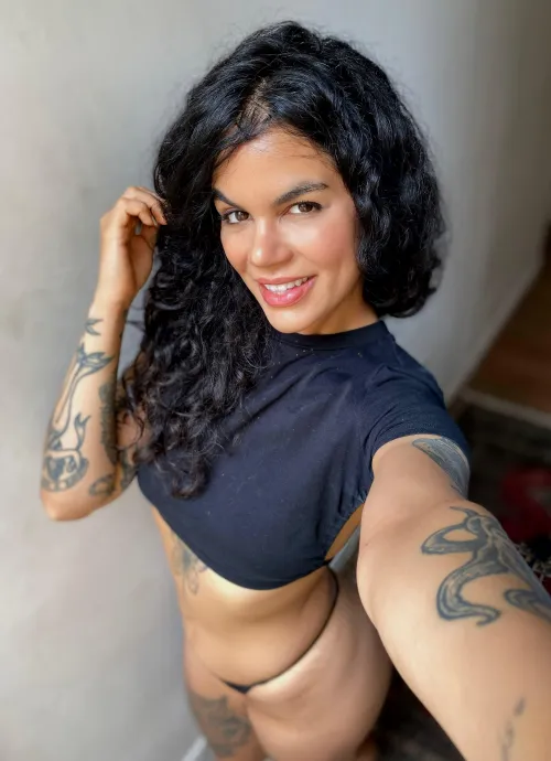 Thumbnail Ravenhaired Beauty: Lick It Off After a Fiery Finish by j_silva_sp