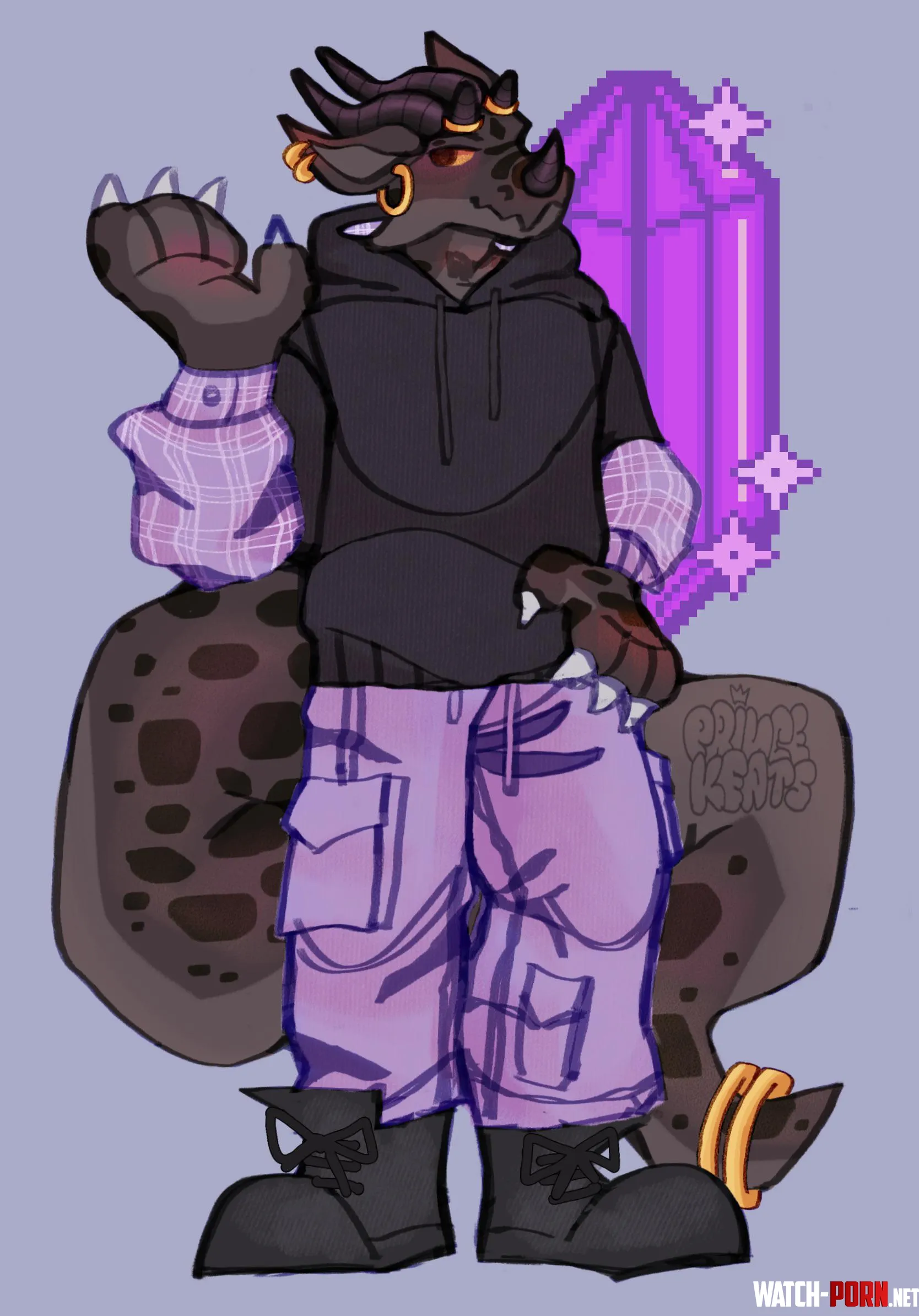 god i LOVE drawing reptilian tails more scalie sonas PLEASE   comm for konrobes by ratpatches