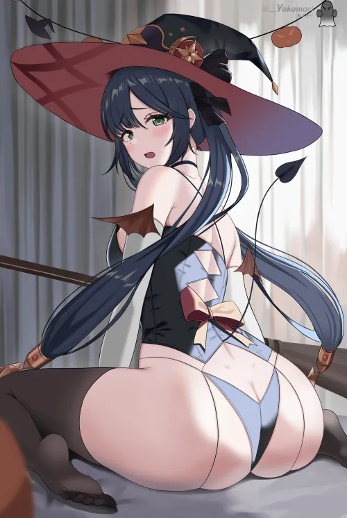 Thumbnail Witch Hat Wonder: Exploring Enchanting Curves by FlaccidonAlt | Ecchi