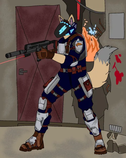 Thumbnail Urban Operations - A Furry Artwork by Majestic_General8811