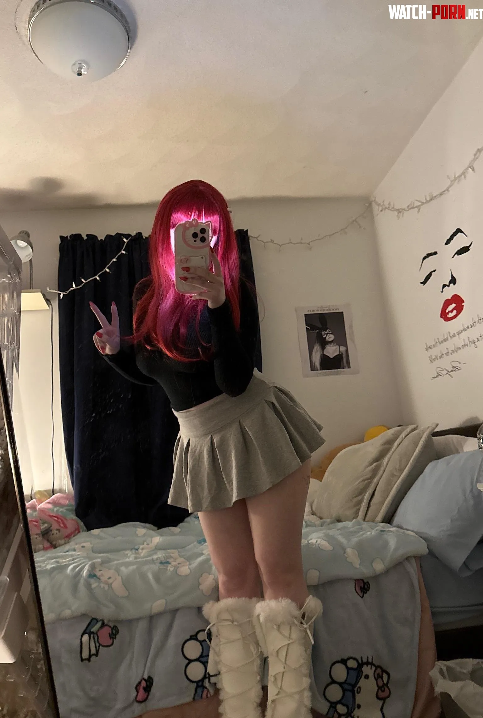 would u toss me onto the bed 3 by petiteschoolgirlxo