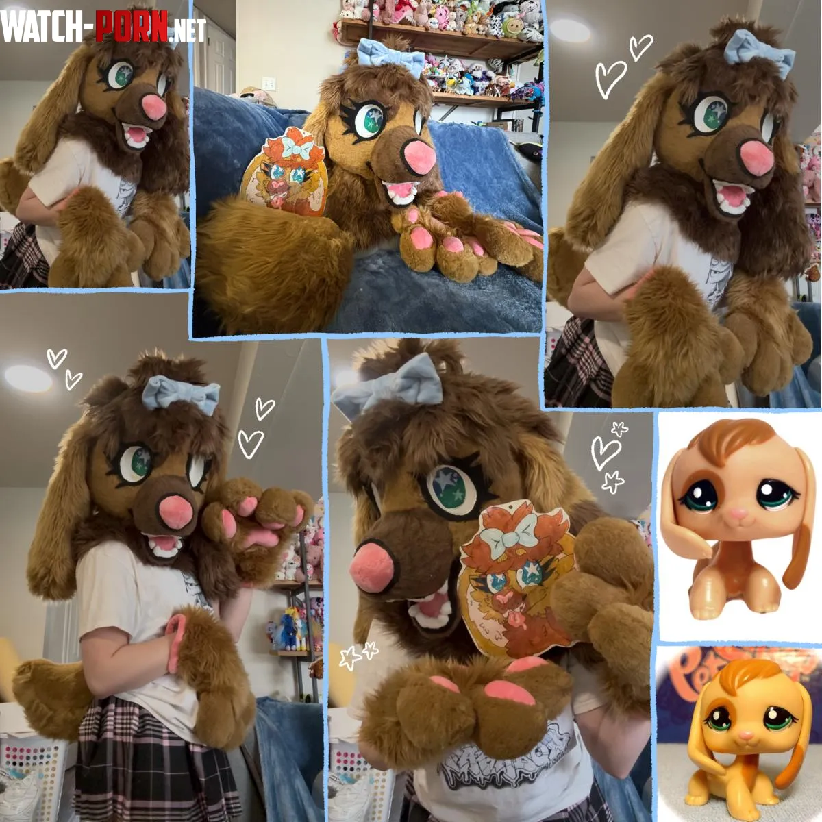 Made this Littlest Pet Shop Beagle 1664 inspired fursuit by flecksdemise