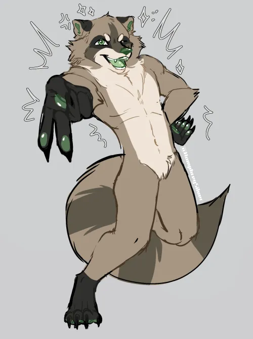 Thumbnail Completed Sketch Commission by princesilver05 in Furry