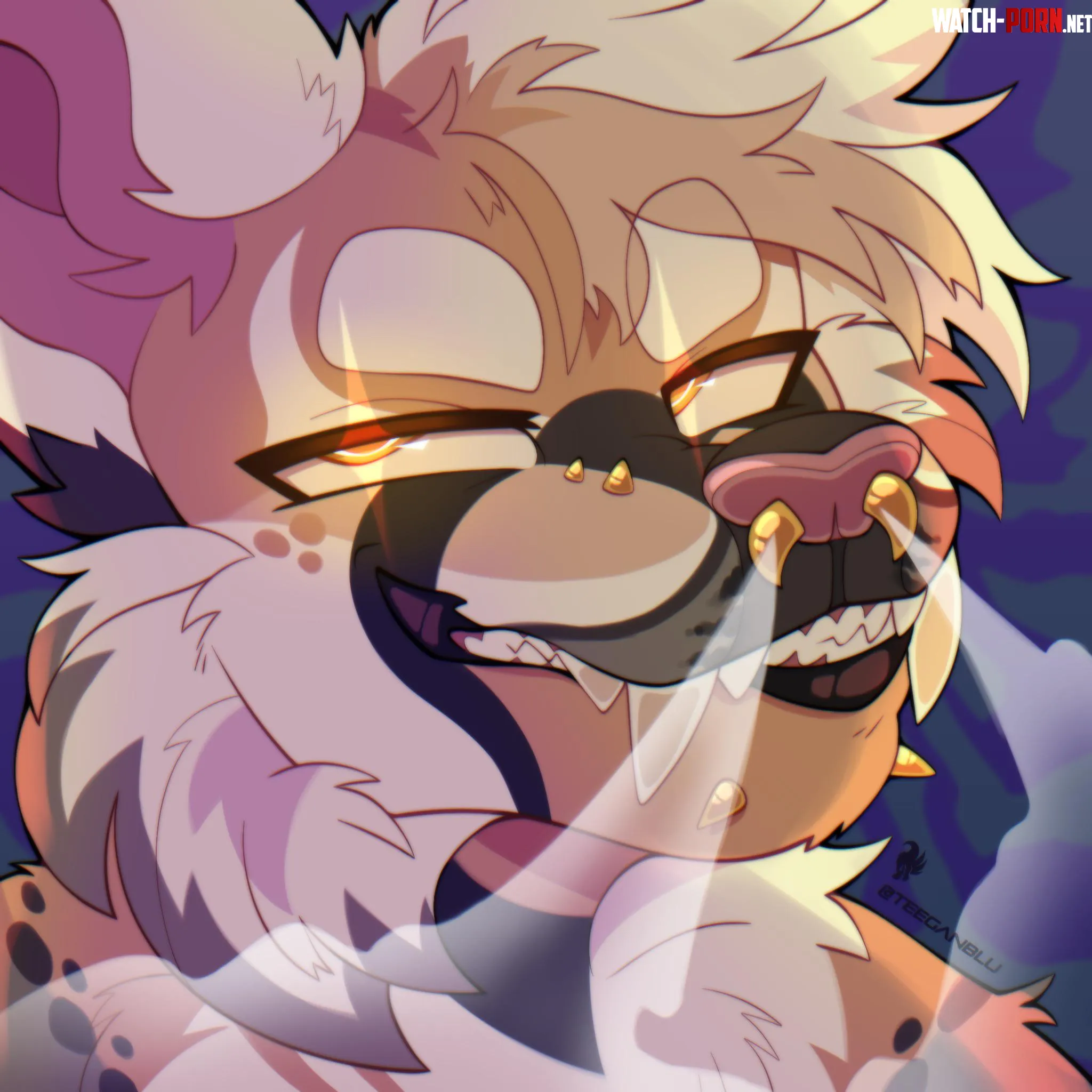 Big Cat Icon  art by me teeganblu by Teeganblu