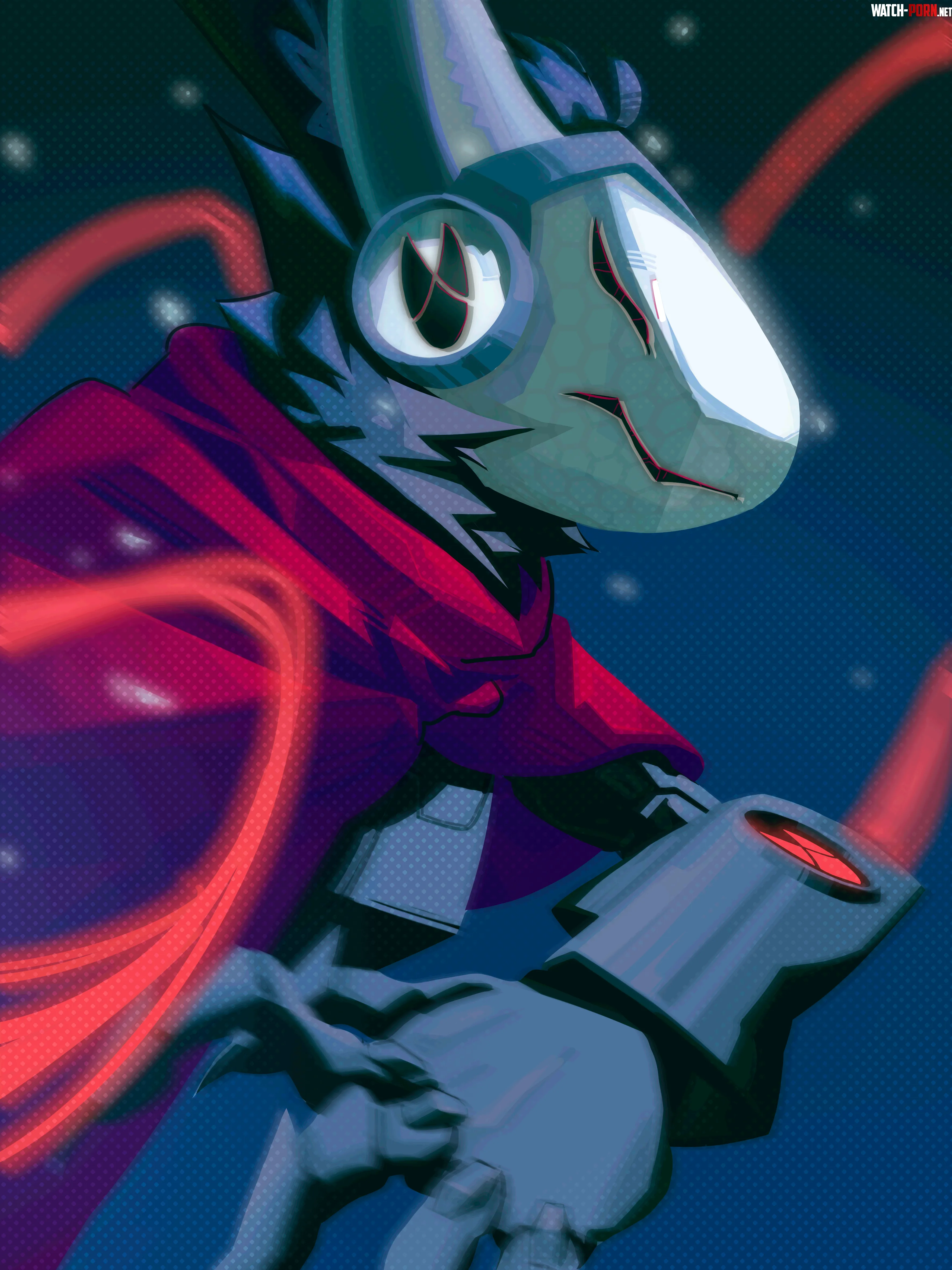 protogen commission by Business-Rise-7366