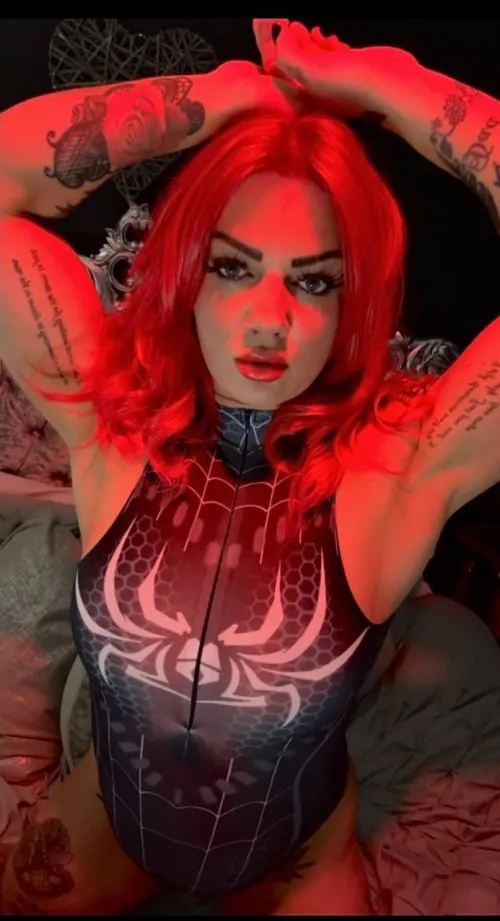 Thumbnail Superhero Fantasy: Wrestler_Khali's 'Spiderman' Tribute