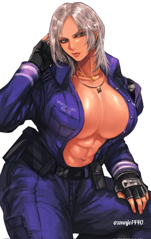 Thumbnail Vanessa zmnjo1440 Virtua Fighter by EroMestre in fitdrawngirls Category