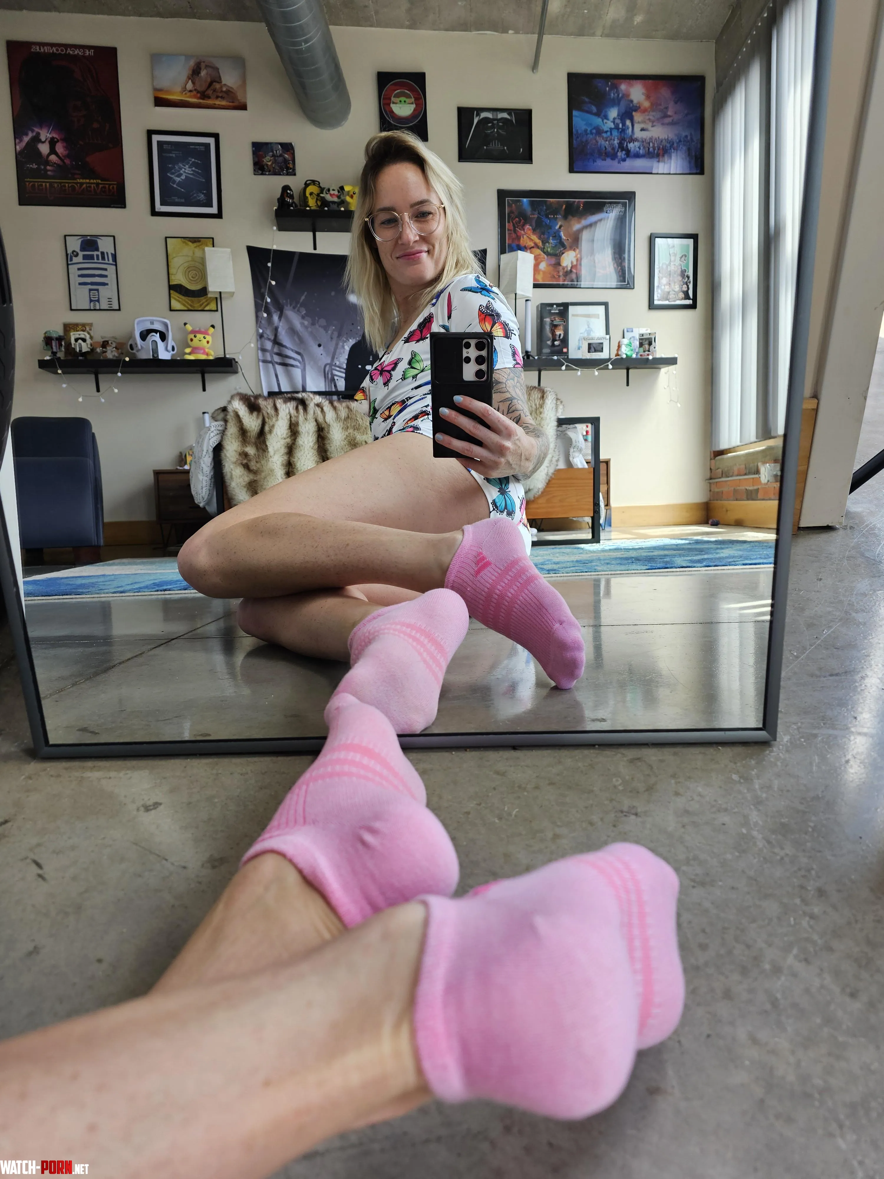 Do you like footsie with socks on or off f by _Panda_Butt_