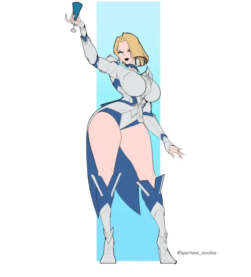 Thumbnail Emma Frost Spartandoodles Marvel Rivals by EroMestre