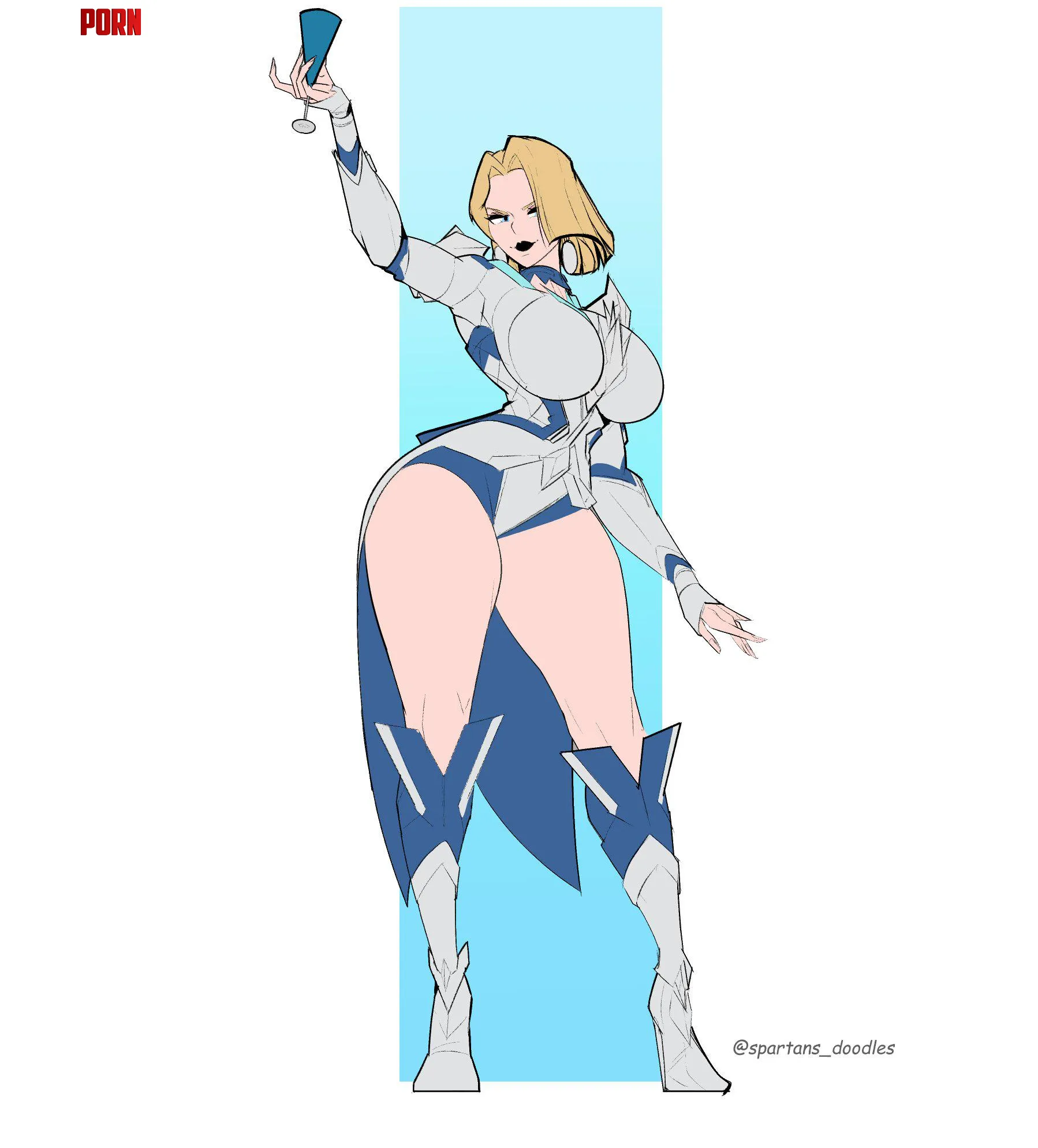 Emma Frost Spartandoodles Marvel Rivals by EroMestre