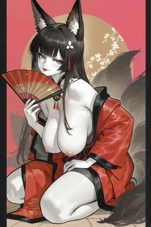 Thumbnail Discover Amagi Azur Lane by Retyrikion in dekaihentai Category