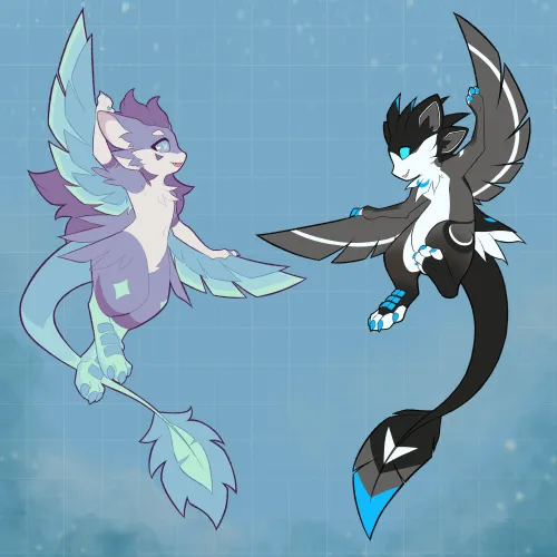 Thumbnail Artistic Expressions: Featuring Nuri and Lunin by New_Redittor6306 in furry