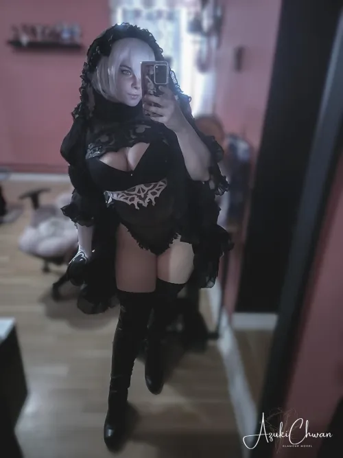 Thumbnail My Bride 2B Cosplay Azukichwan - Delve into youraltwaifu's Art | 2Booty