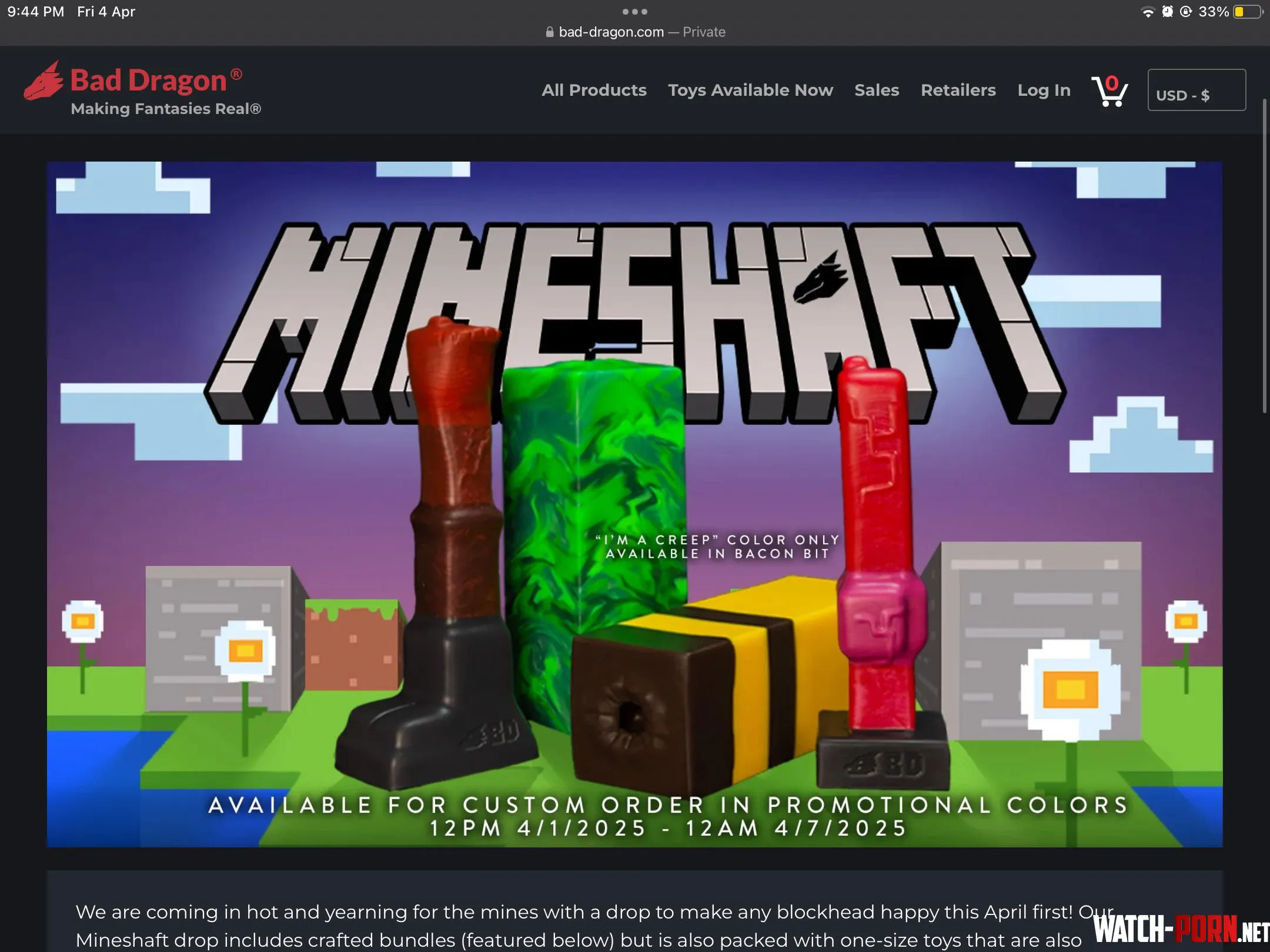 So is this not a April Fools thing as you can actually buy it by Nsfwees