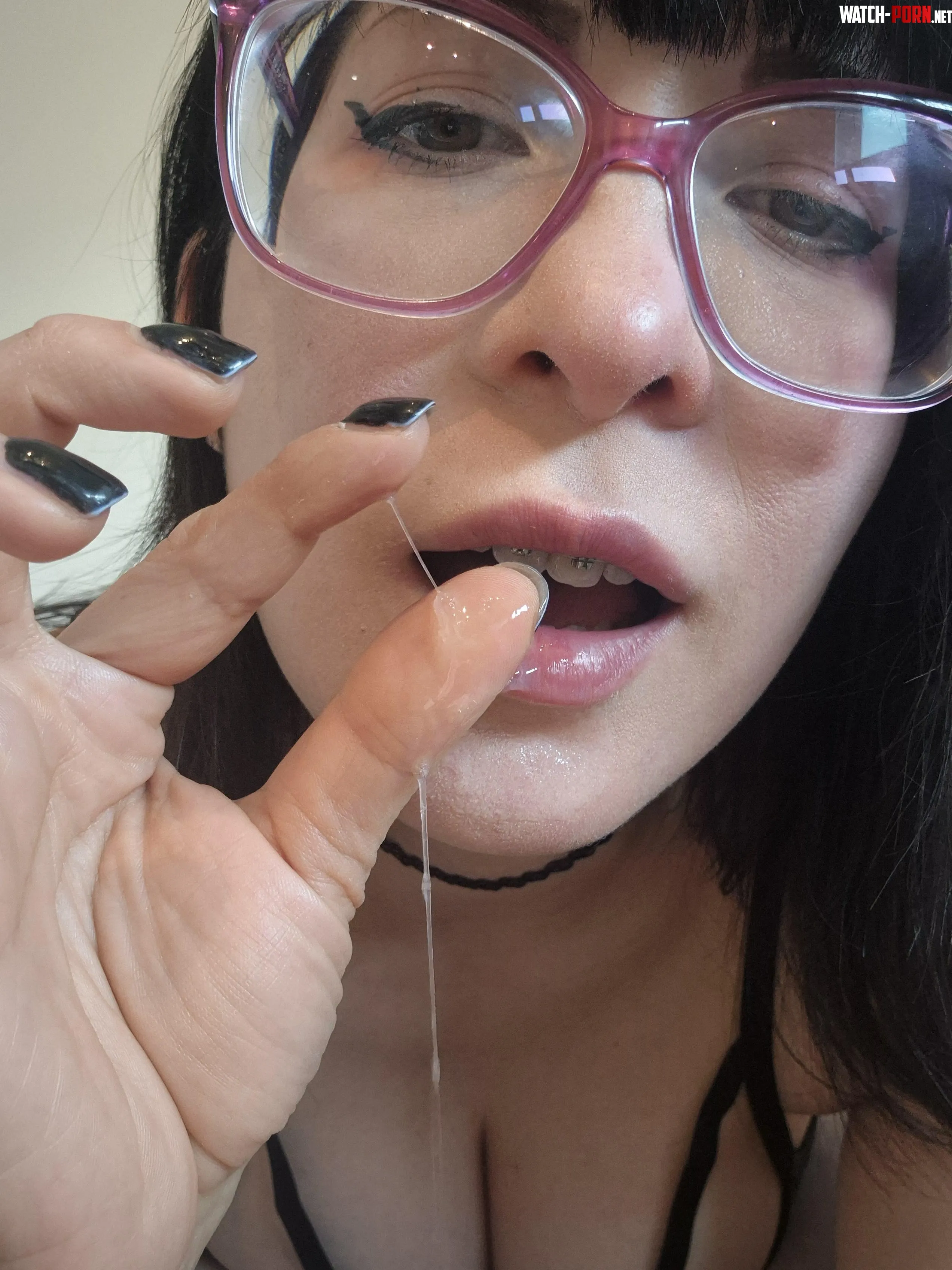 Playing with my spit by DizzyDora_