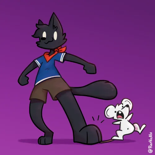 Thumbnail Commissioned Artwork by RafVicAlv within the Furry Genre
