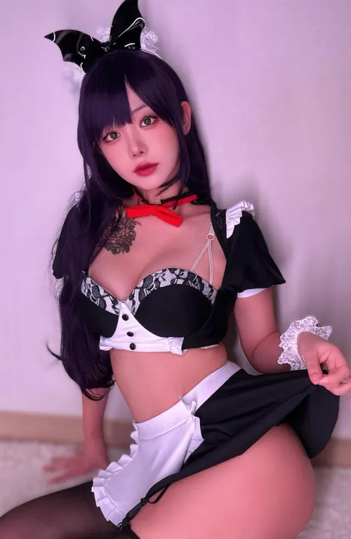 Thumbnail French Maid Elegance by Yuna for Cosplay Enthusiasts