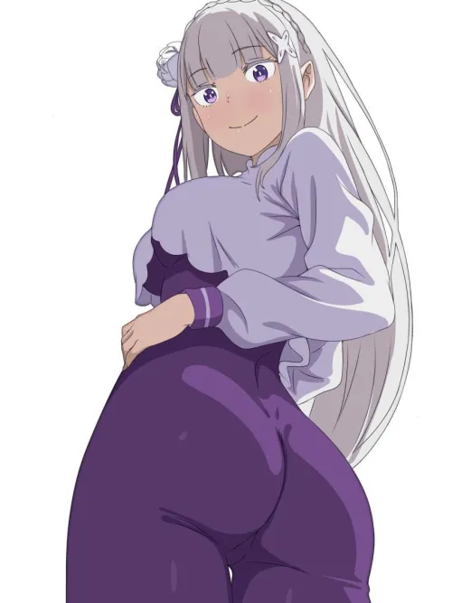 Thumbnail Emilia Jojospeed8 ReZero by MeduszaMagic | rule34 Category