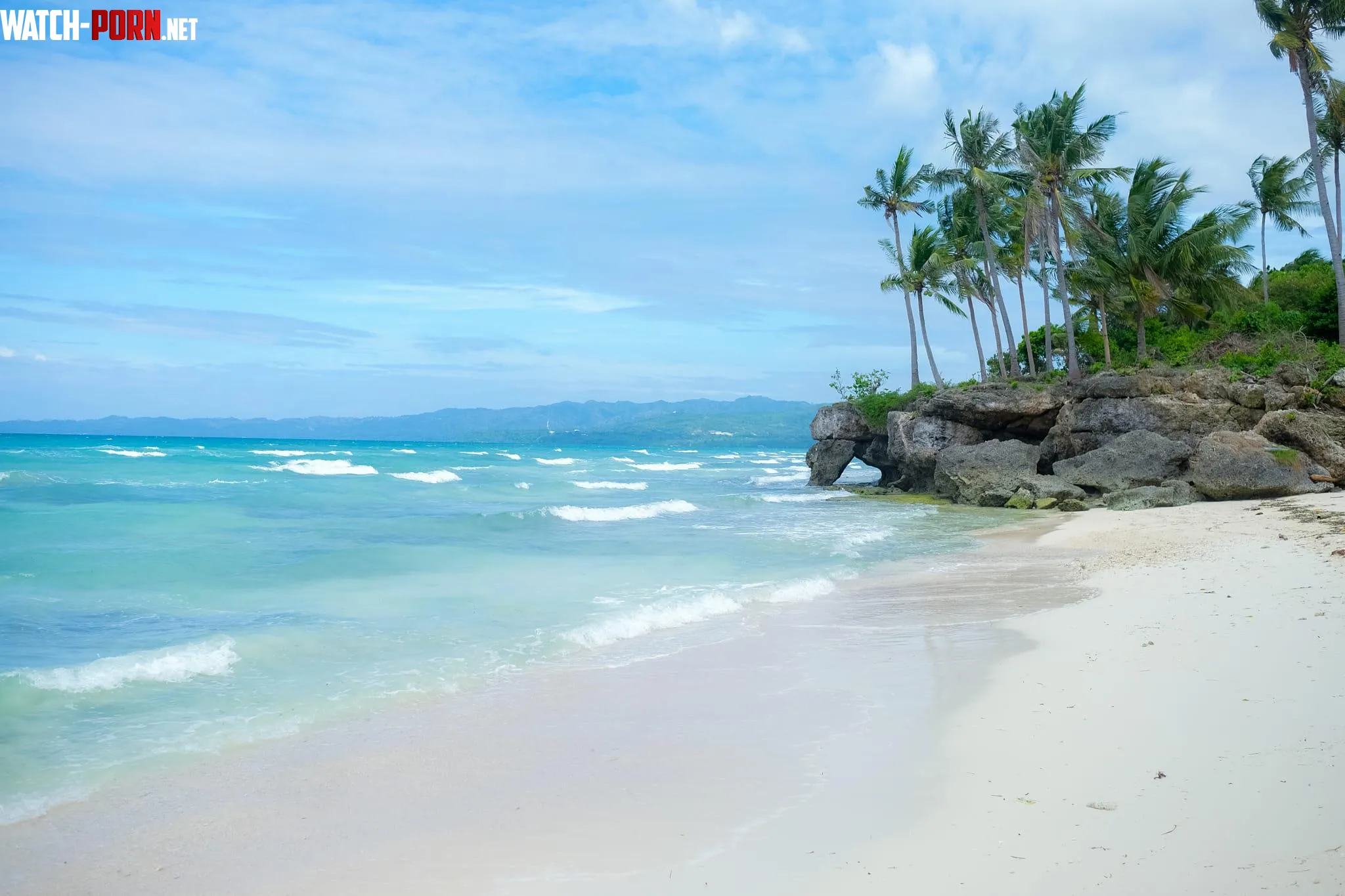 Public beach in Siquijor Philippines by JudySable