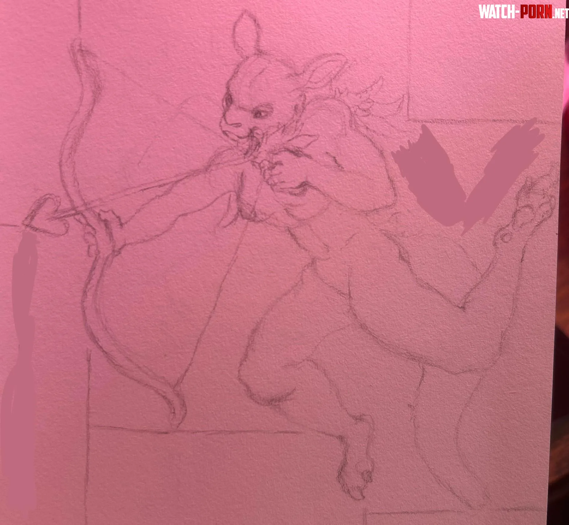 Cupid sketch nehocanef by Nehocane