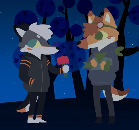 Thumbnail Artistic Renditions of Fursonas: Night in the Woods Creations by Nananyanerz