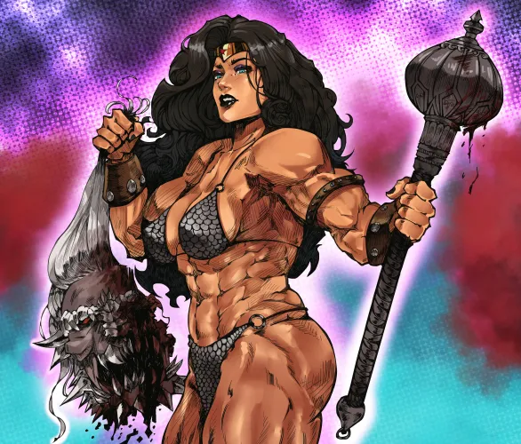 Thumbnail Wonder Woman AU: angelxholika DC Fanfic in fitdrawngirls Category