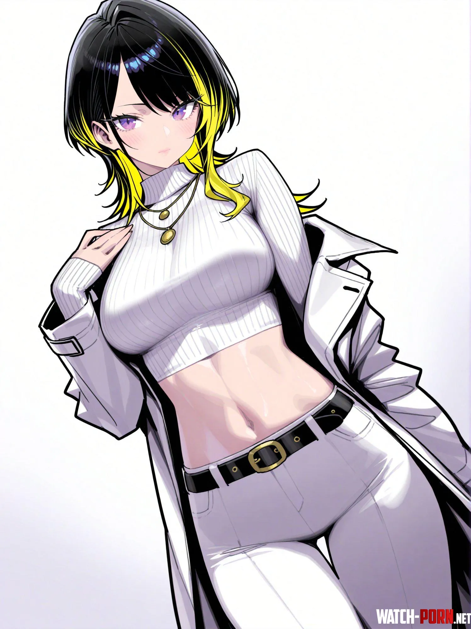 Full White Outfit by CheetahSperm18