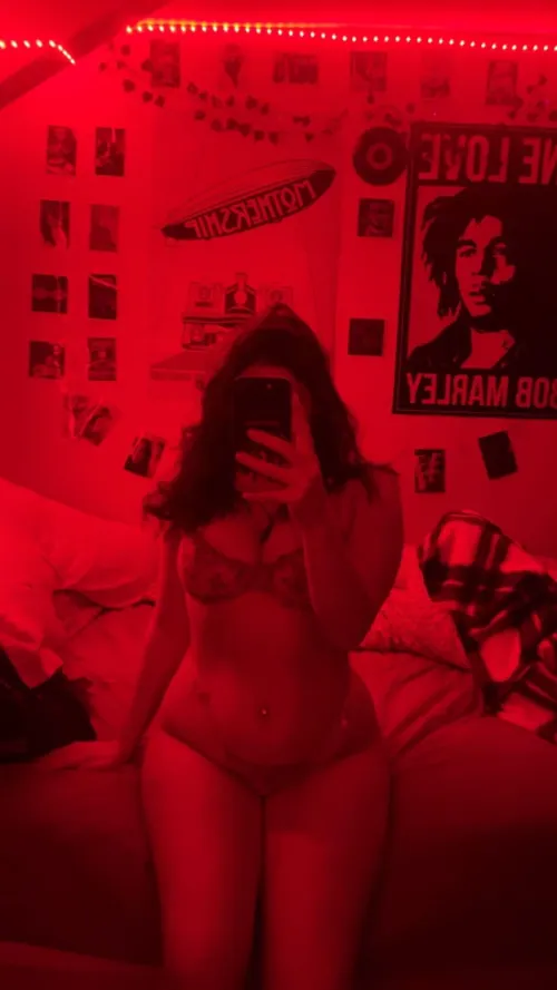 Thumbnail Who Wants to See My Titillating Display? | redlingerie