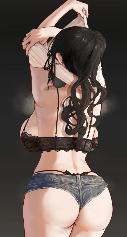 Thumbnail marxsander2016's Reveals: 'Taking Off Her Shirt' for AnimeBooty Lovers