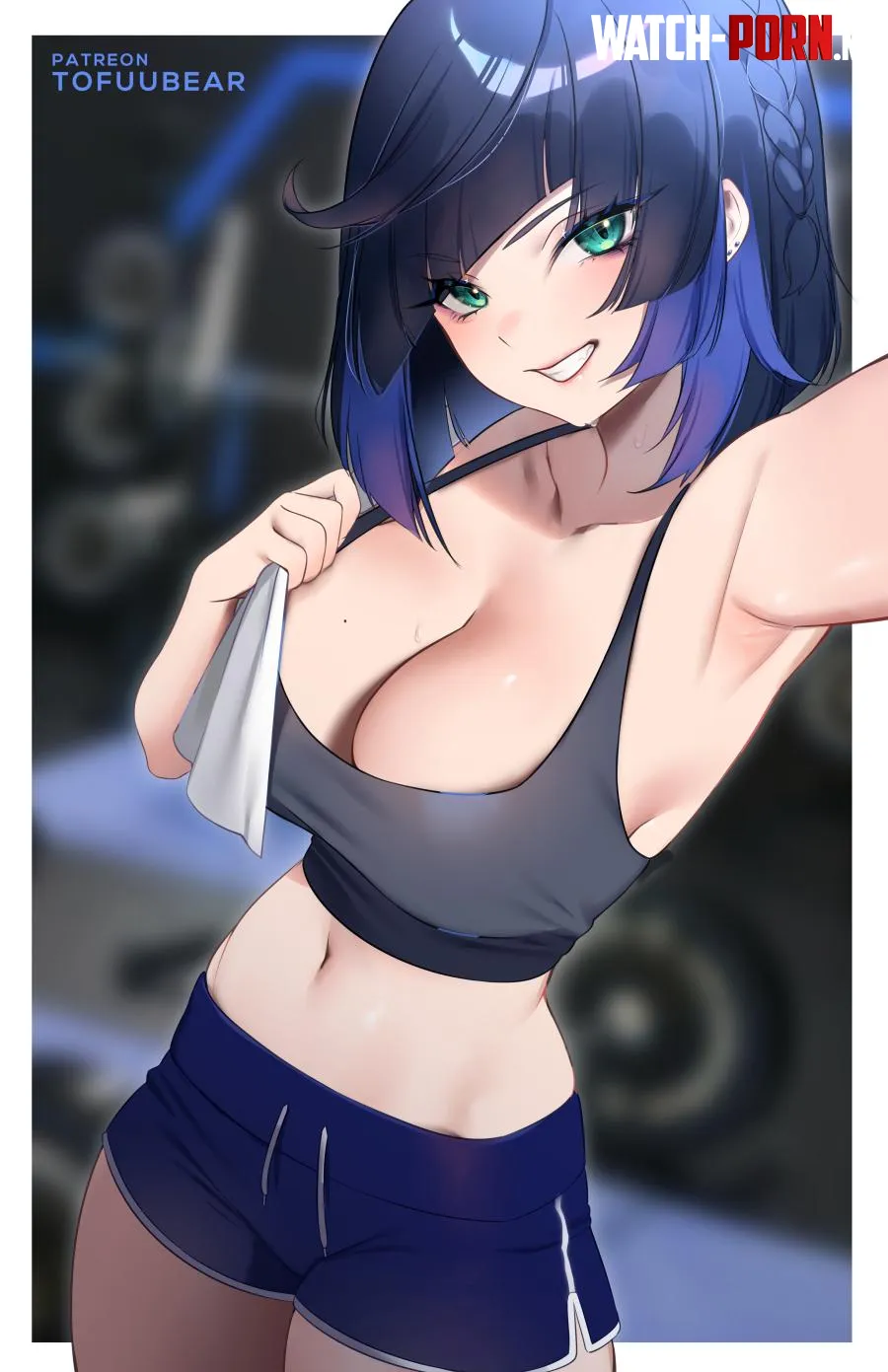 Yelans smelly armpussy after workout by Level-Ad5048