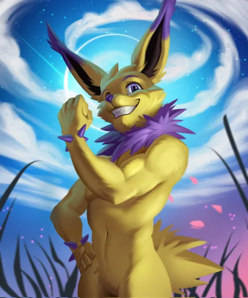 Thumbnail Captivating Sidon: Artistry by artLorart in the furry community