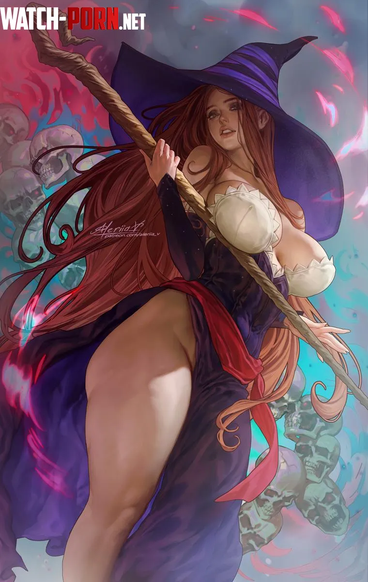 The Sorceress Dragons Crown by HeavyLancerthe8th