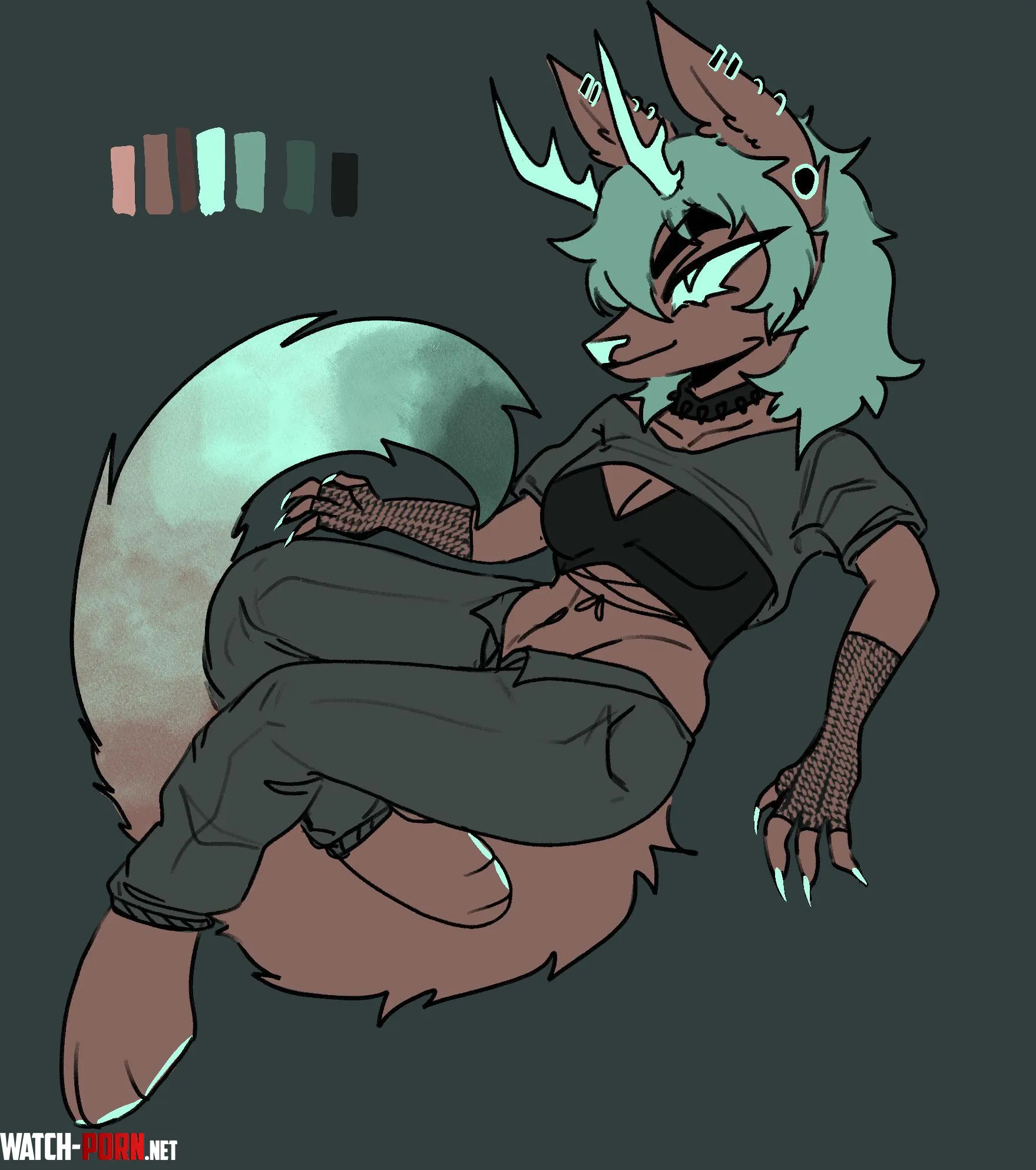 My New Fursona by Pitauya